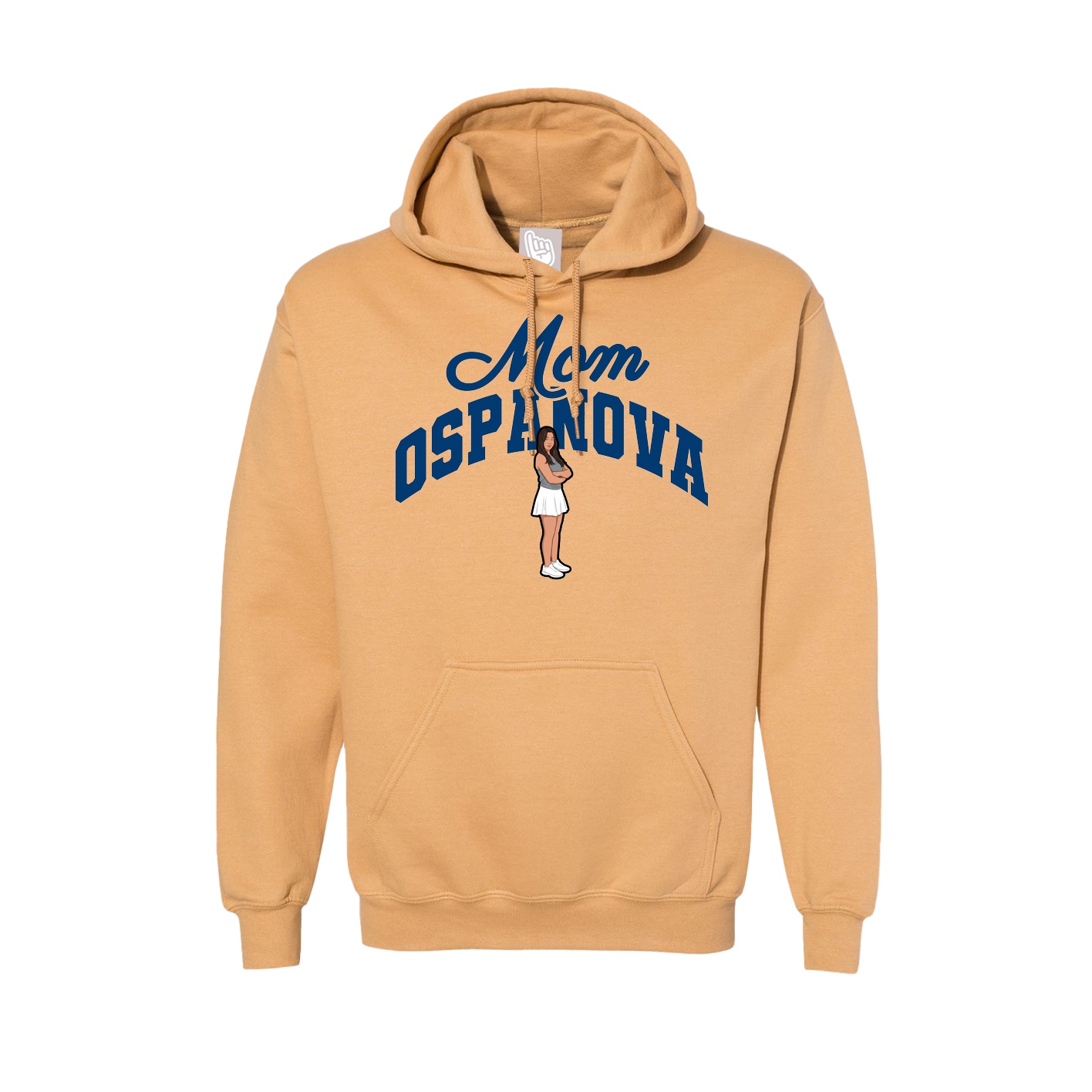 Hoodie — Mothers Day Arch in Vegas Gold