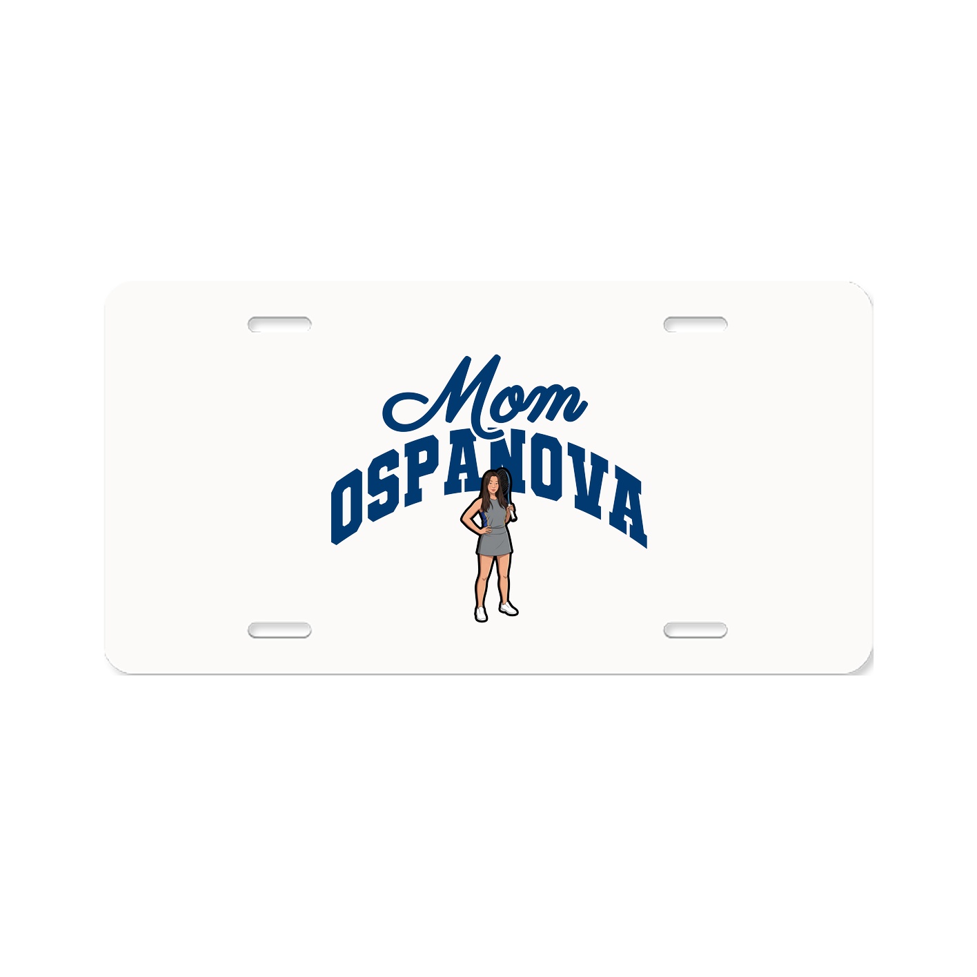 License Plate — Mothers Day Arch in Classic