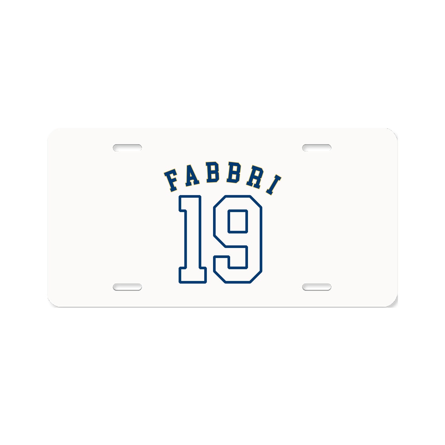 License Plate — Shirsey Arch in Classic