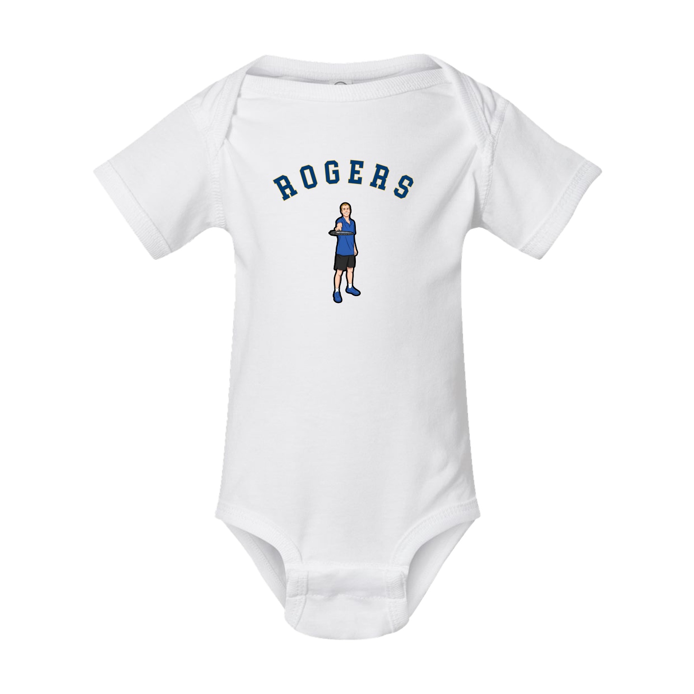 Baby Onesie — Shirsey Arch in White