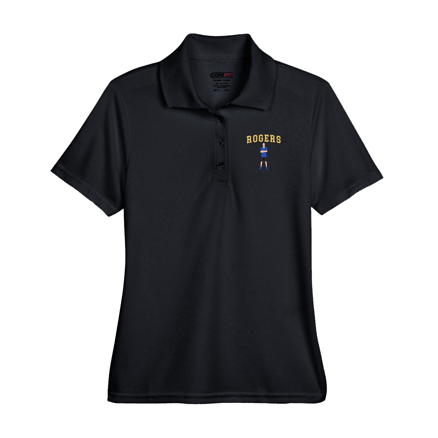 Performance Polo — Shirsey in Black