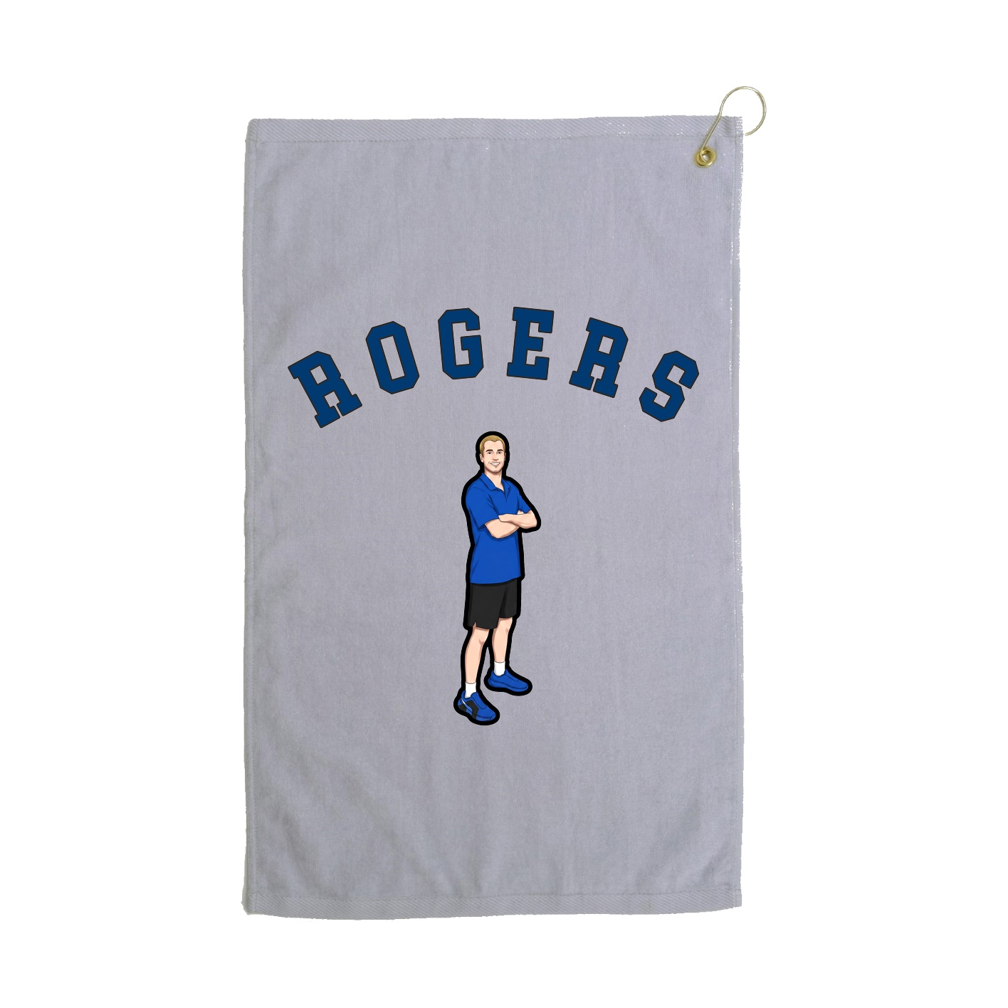 Golf Towel — Shirsey Arch in Grey