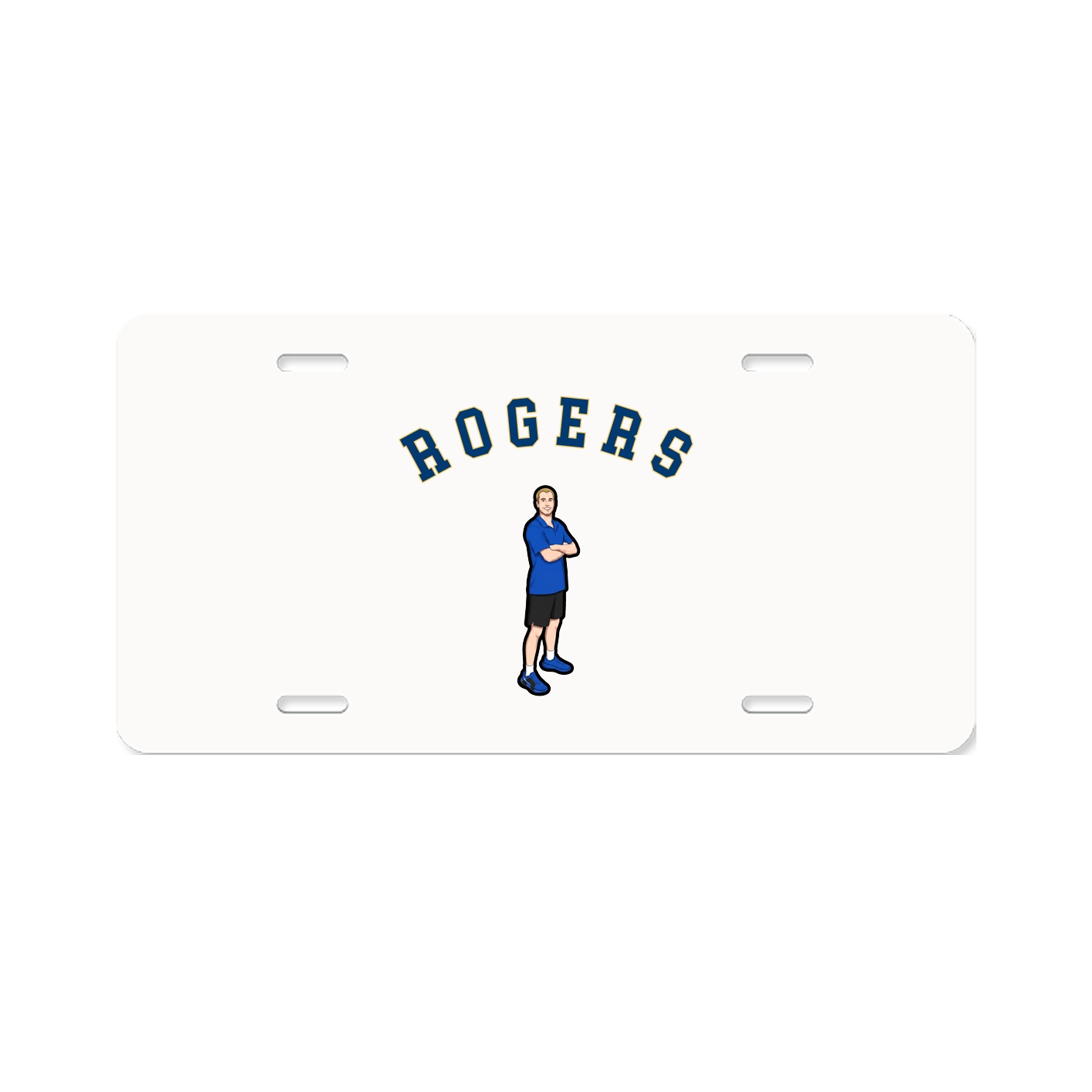 License Plate — Shirsey Arch in Classic