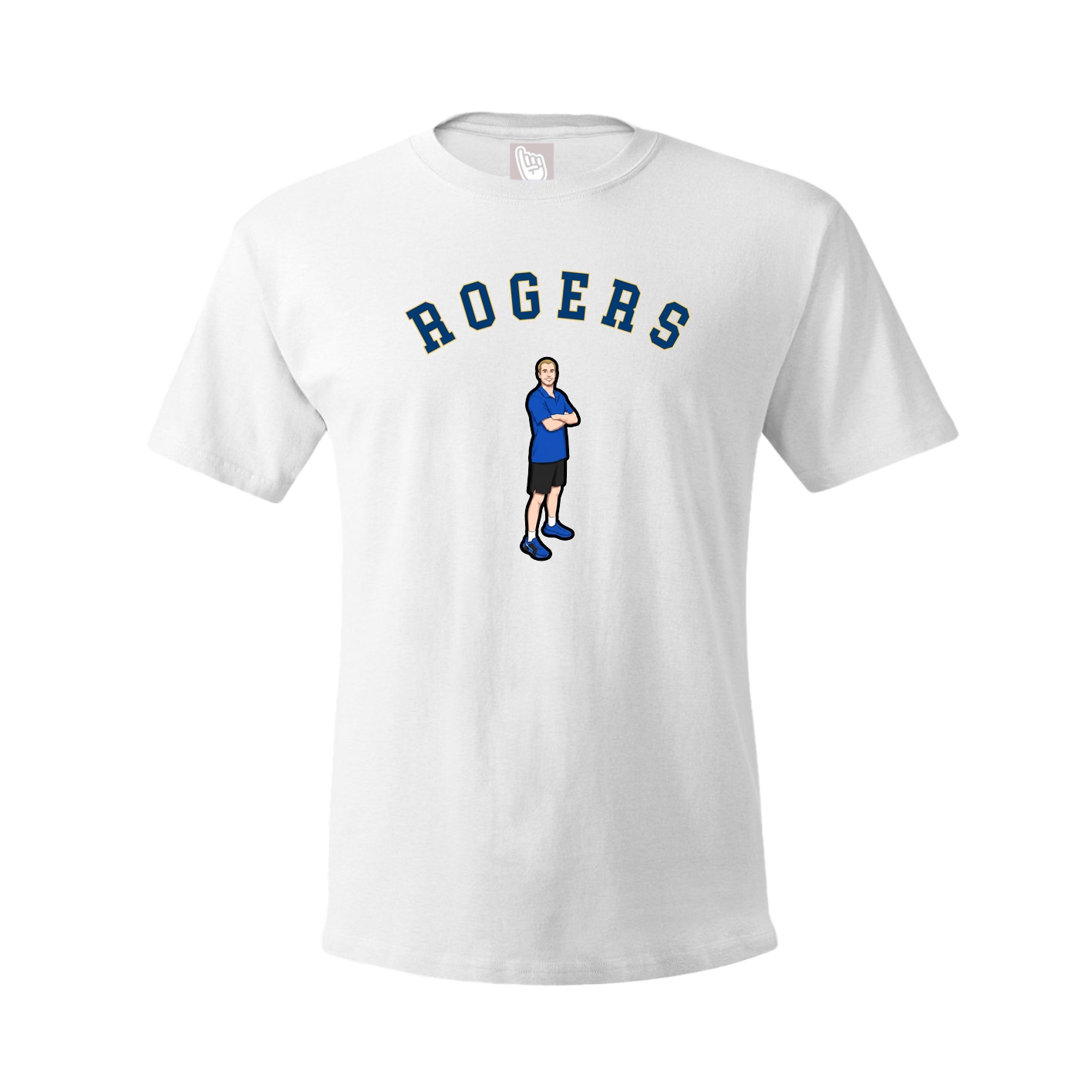 Youth Tee — Shirsey Arch in White