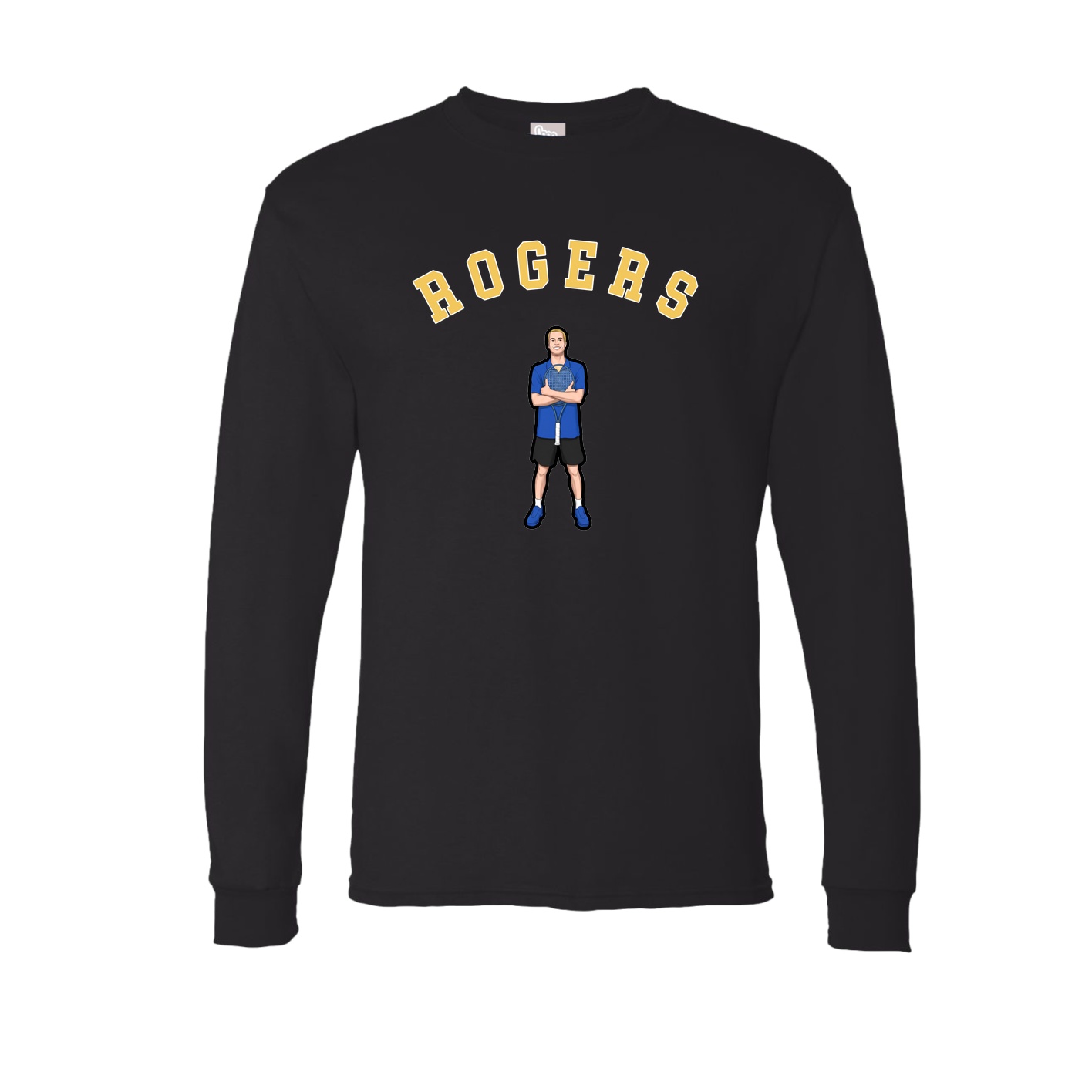 Long Sleeve Tee — Shirsey Arch in Black