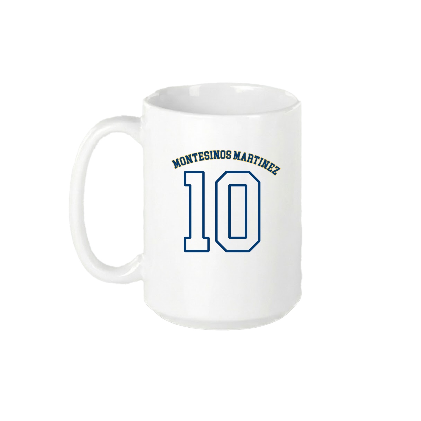 15oz Coffee Mug — Shirsey Arch in White