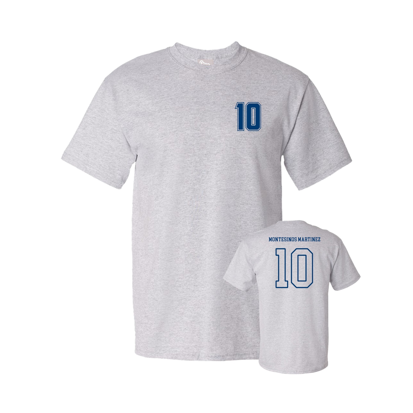 Tee — Chest Back in Grey