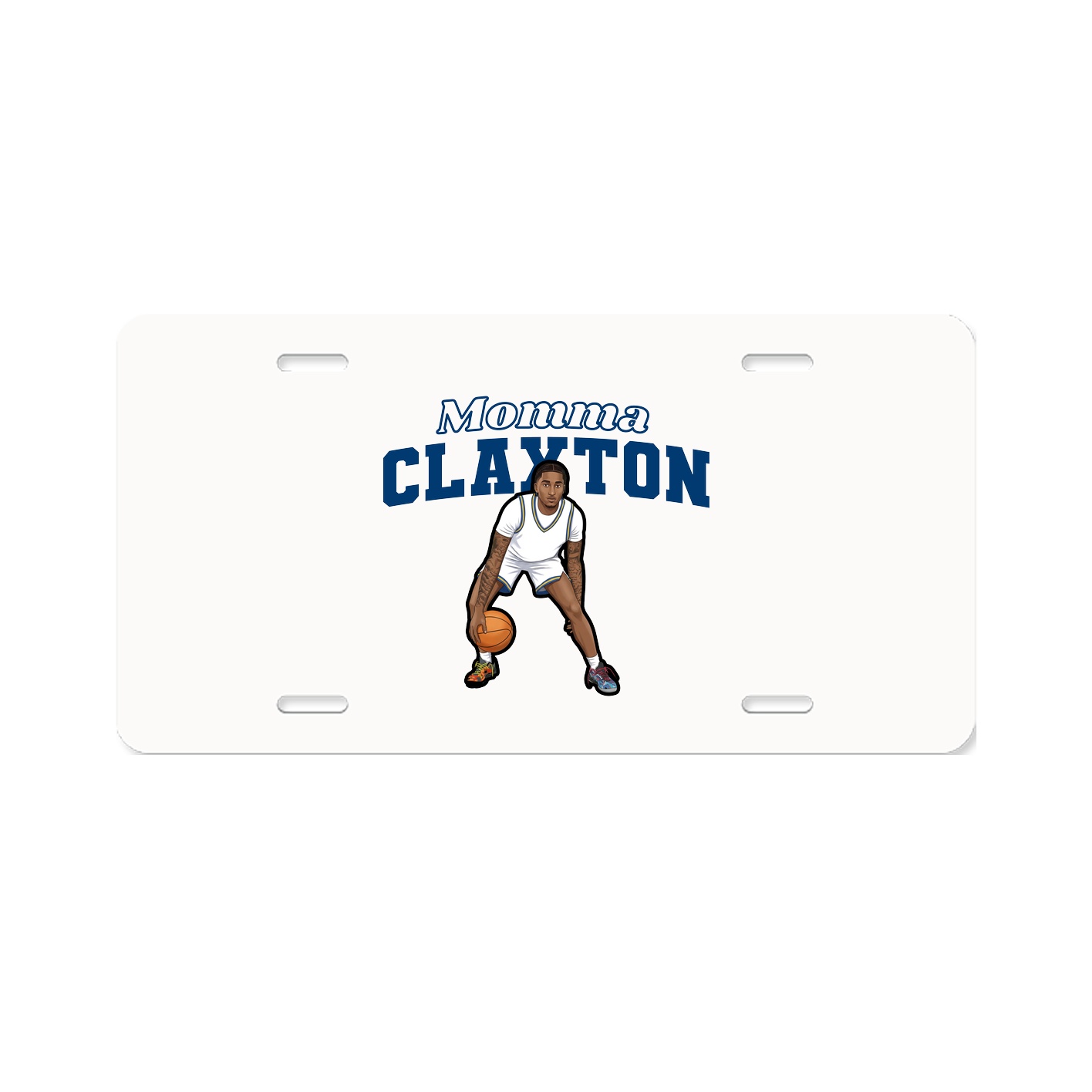 License Plate — Mothers Day Block in Classic