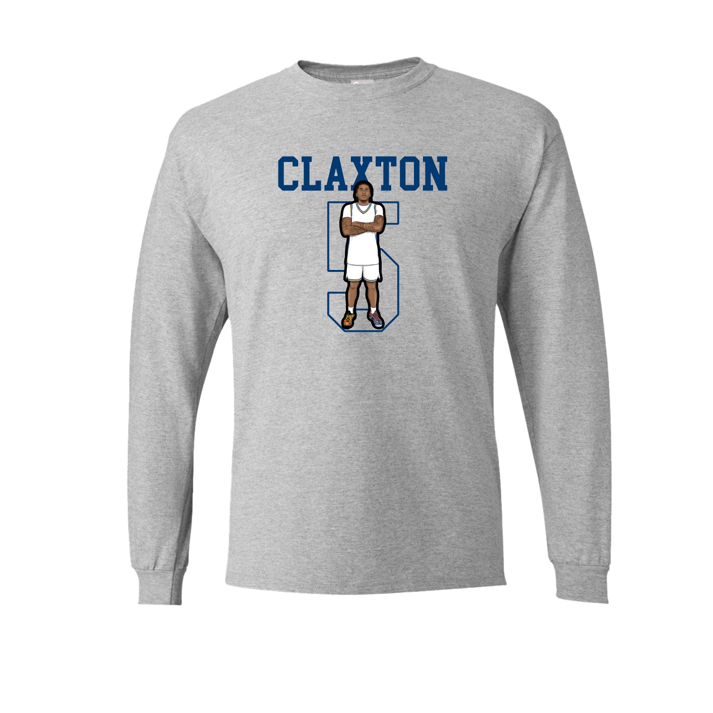 Long Sleeve Tee — Shirsey in Grey