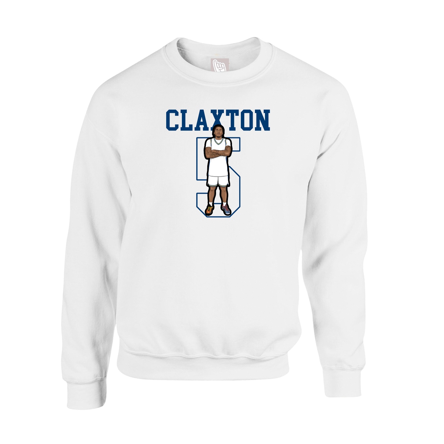 Fleece Crew — Shirsey in White
