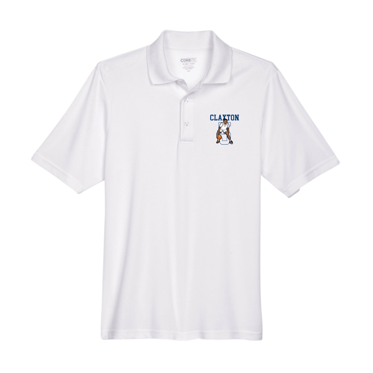 Performance Polo — Shirsey in White