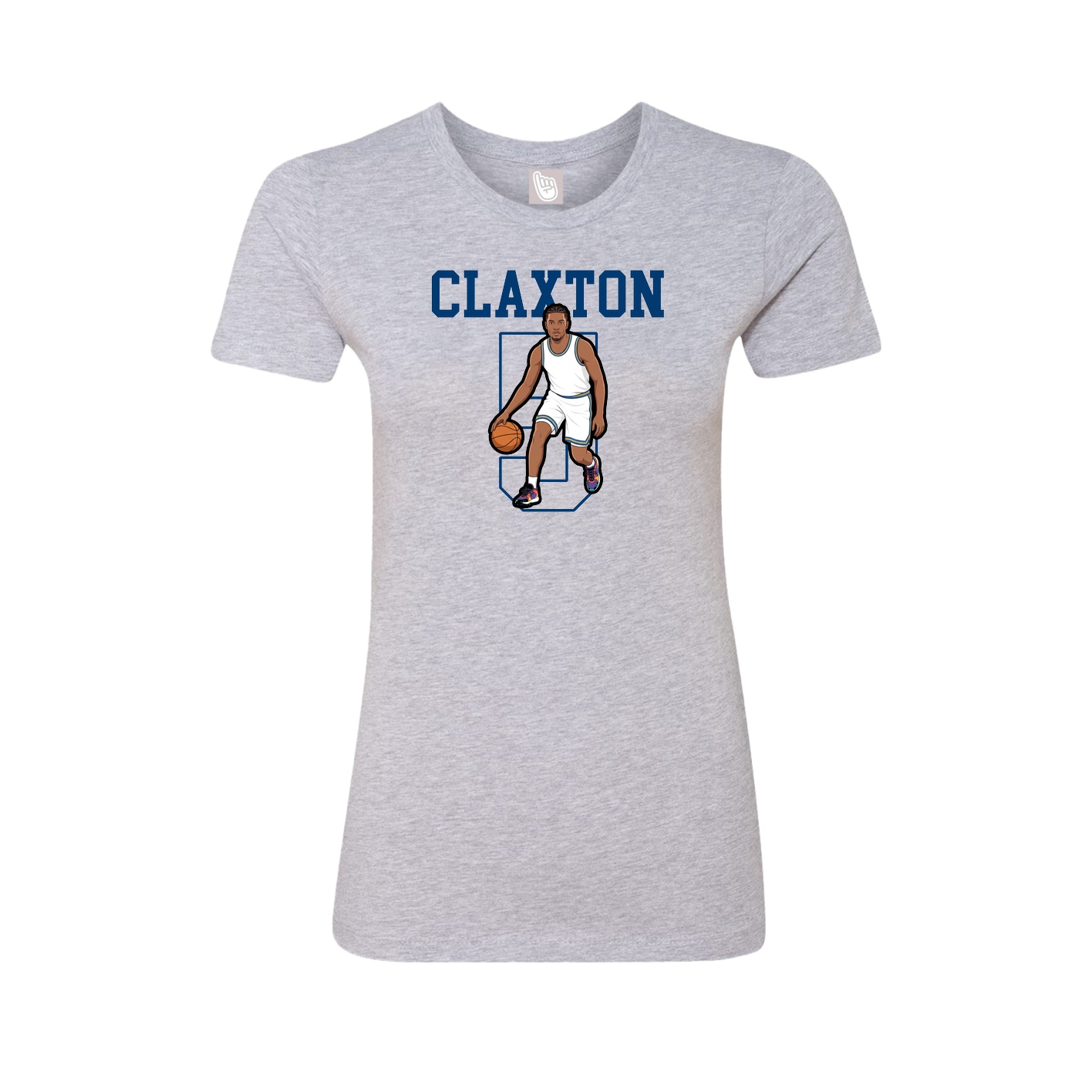 Fitted Women's Tee — Shirsey in Grey