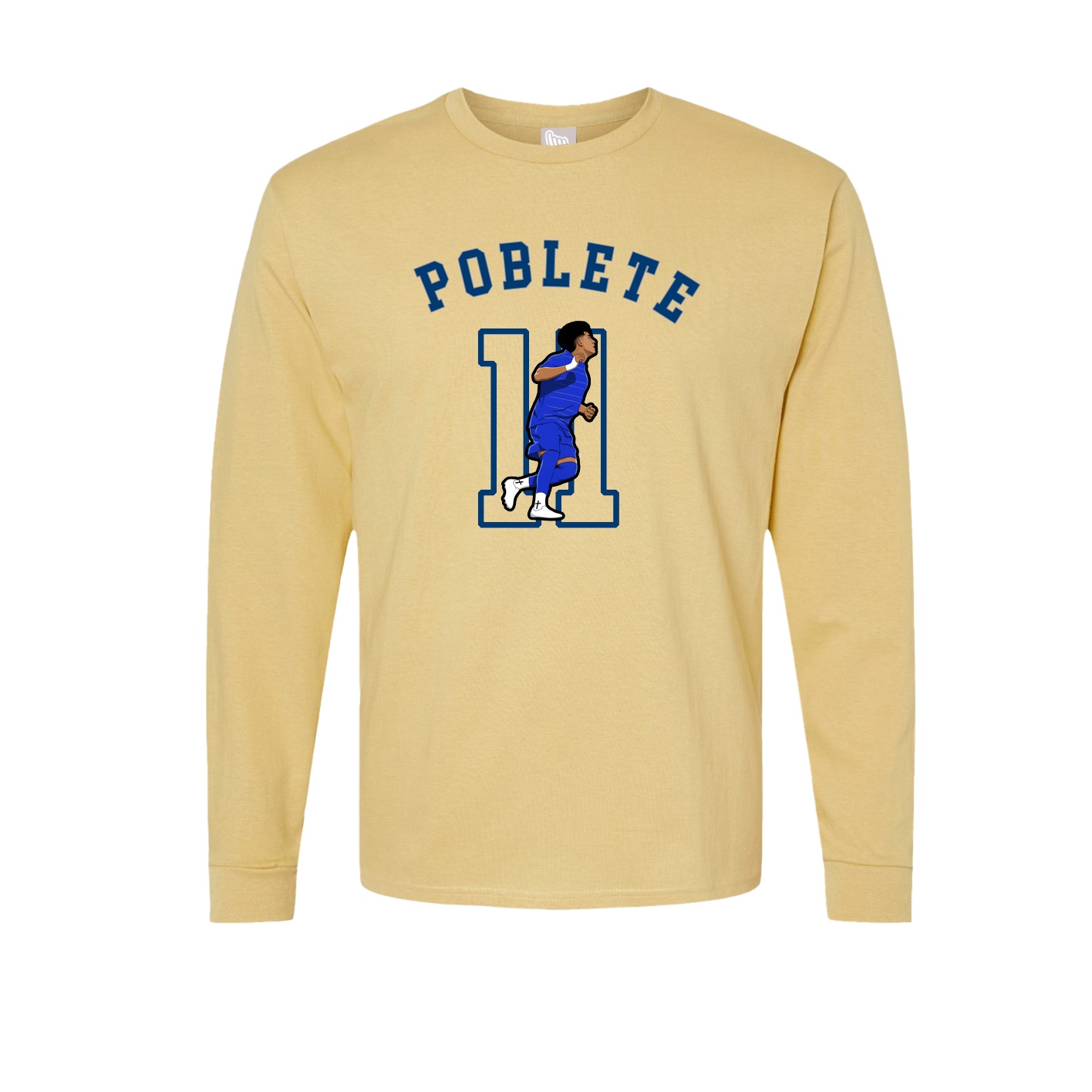 Long Sleeve Tee — Shirsey Arch in Vegas Gold