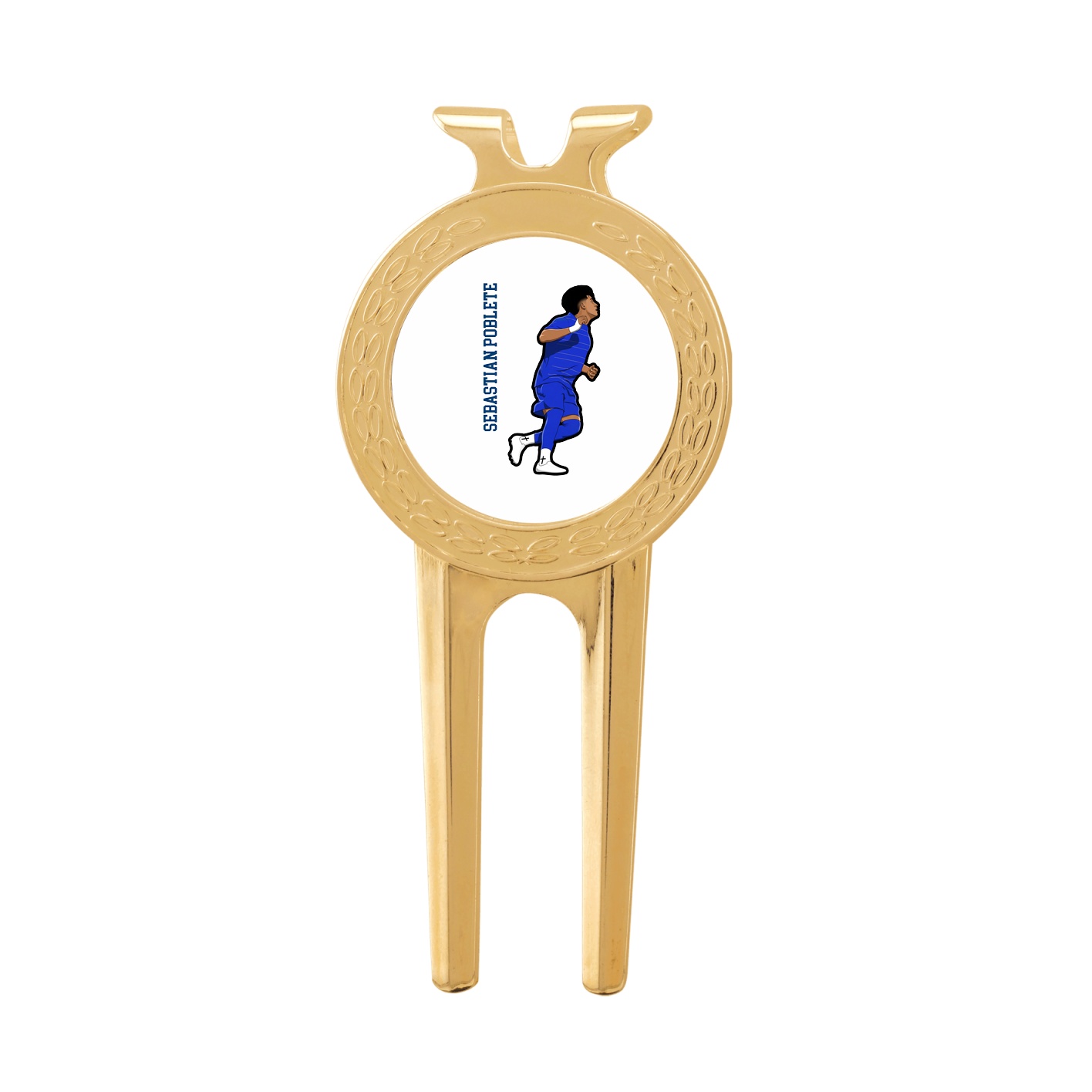 Divot Tool with Ball Marker — Name Vertical in Classic