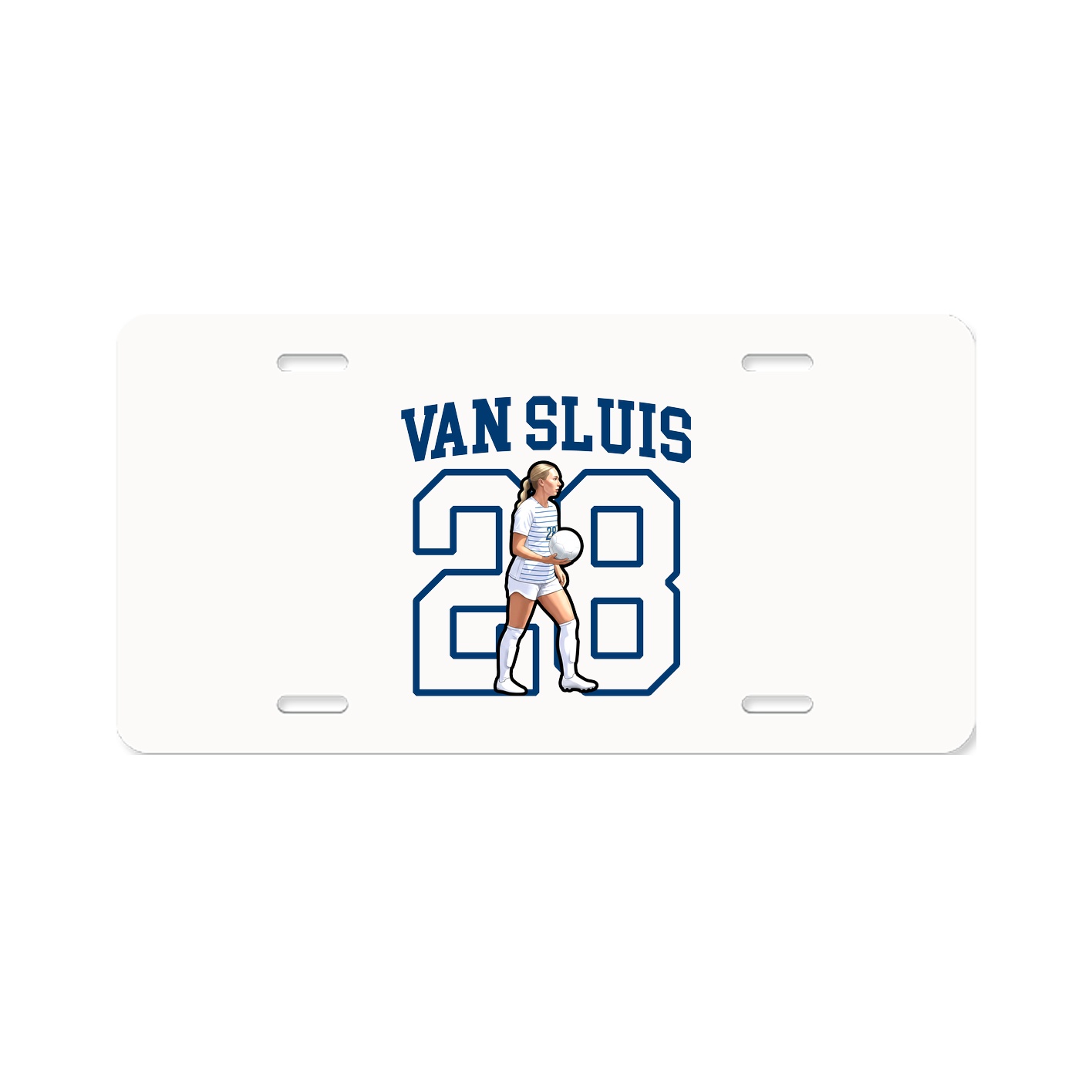 License Plate — Shirsey in Classic