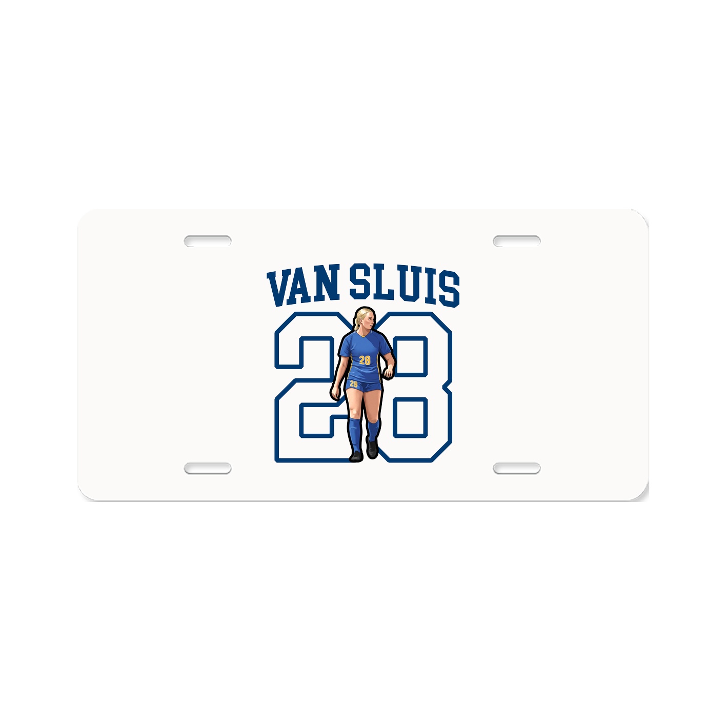 License Plate — Shirsey in Classic