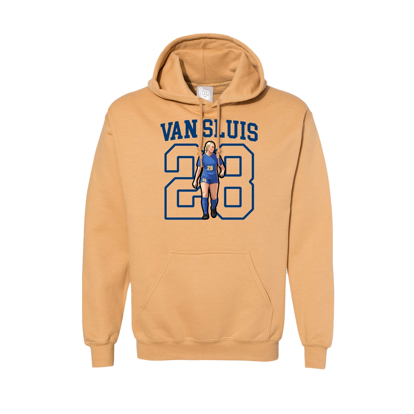 Hoodie — Shirsey in Vegas Gold
