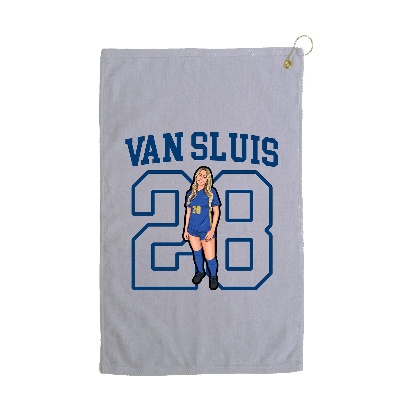 Golf Towel — Shirsey in Grey