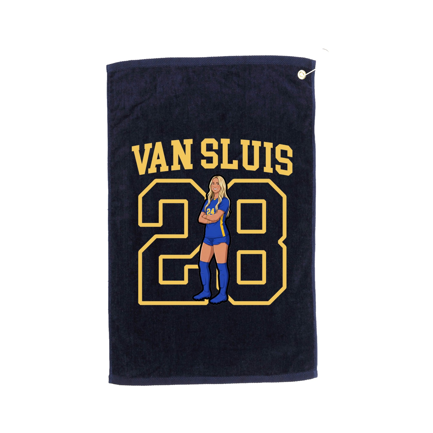Golf Towel — Shirsey in Navy