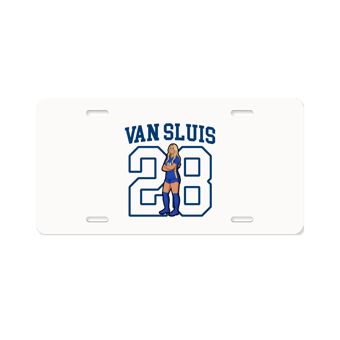 License Plate — Shirsey in Classic