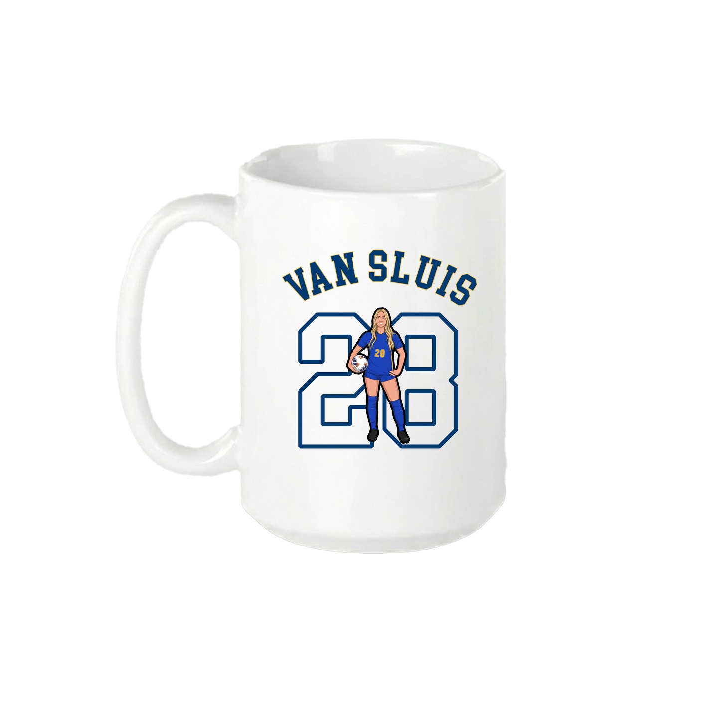 15oz Coffee Mug — Shirsey Arch in White