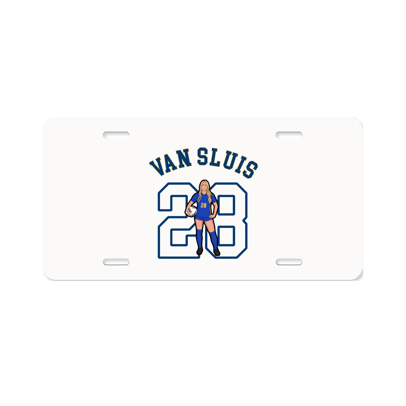 License Plate — Shirsey Arch in Classic
