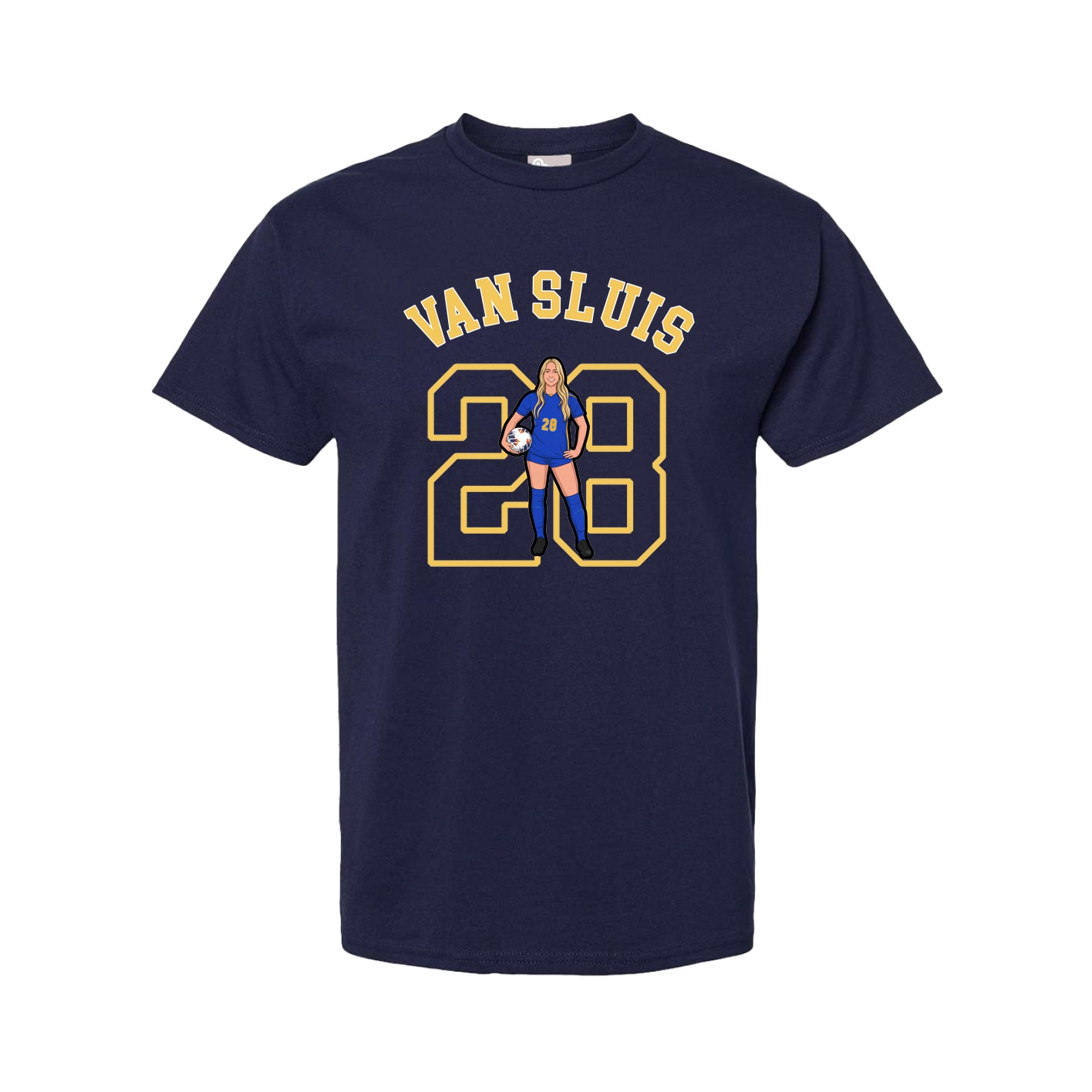 Tee — Shirsey Arch in Navy