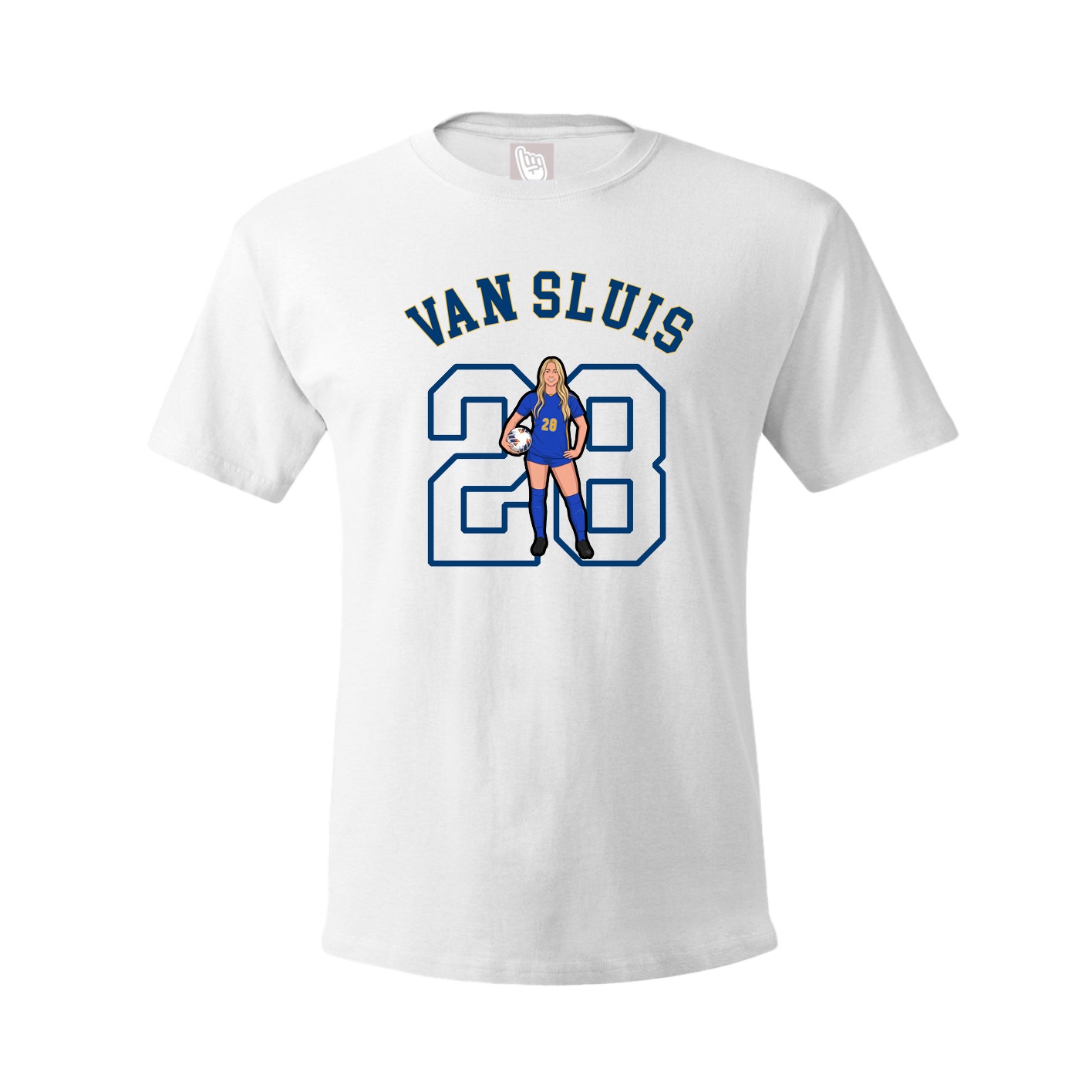 Youth Tee — Shirsey Arch in White