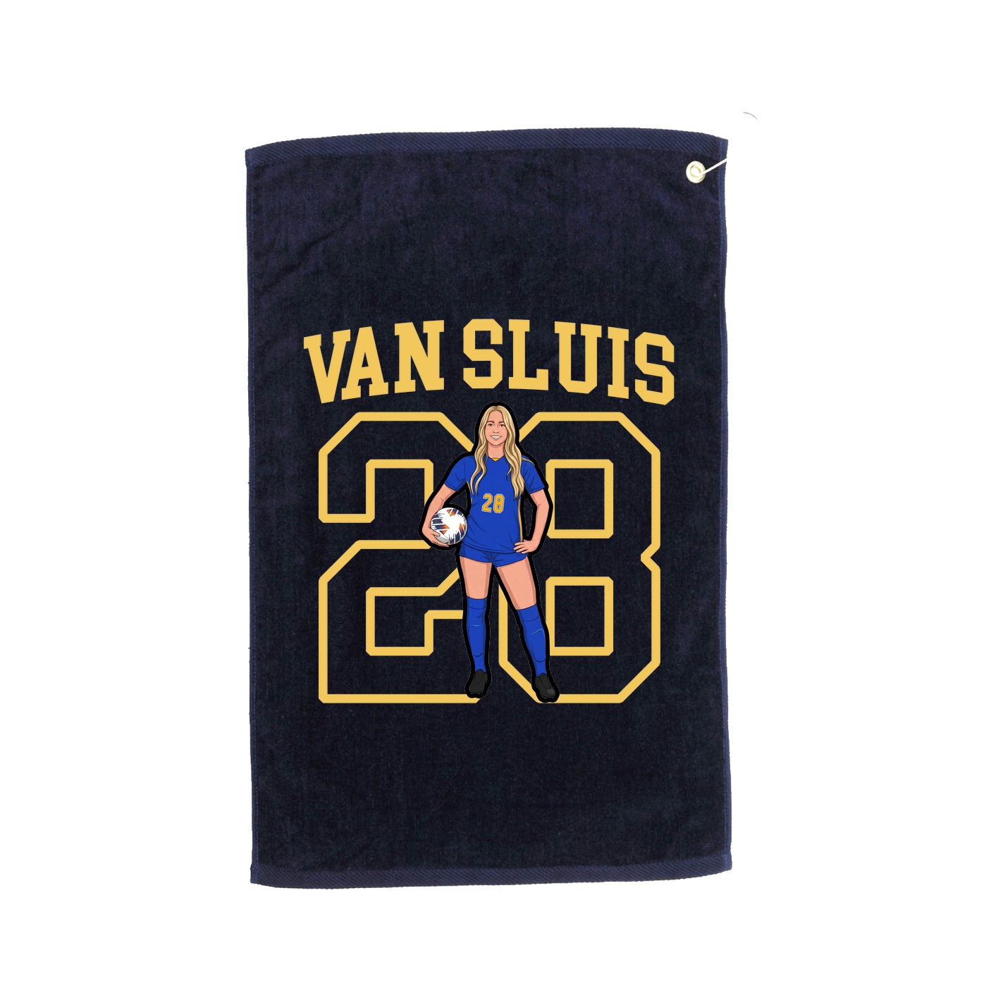 Golf Towel — Shirsey in Navy