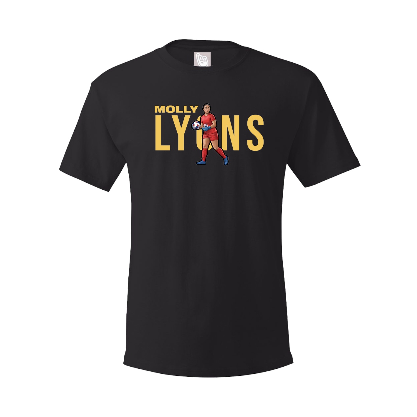 Youth Tee — Player Name in Black