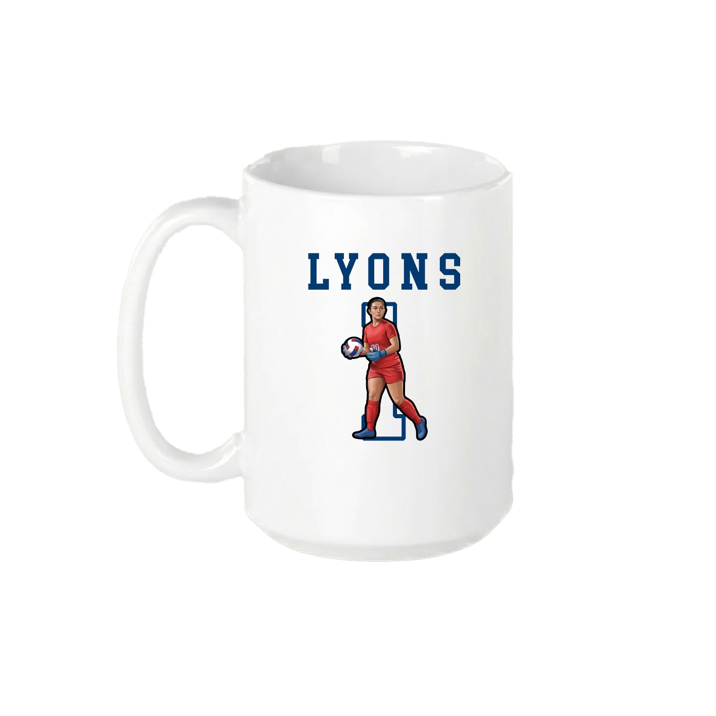 15oz Coffee Mug — Shirsey in White