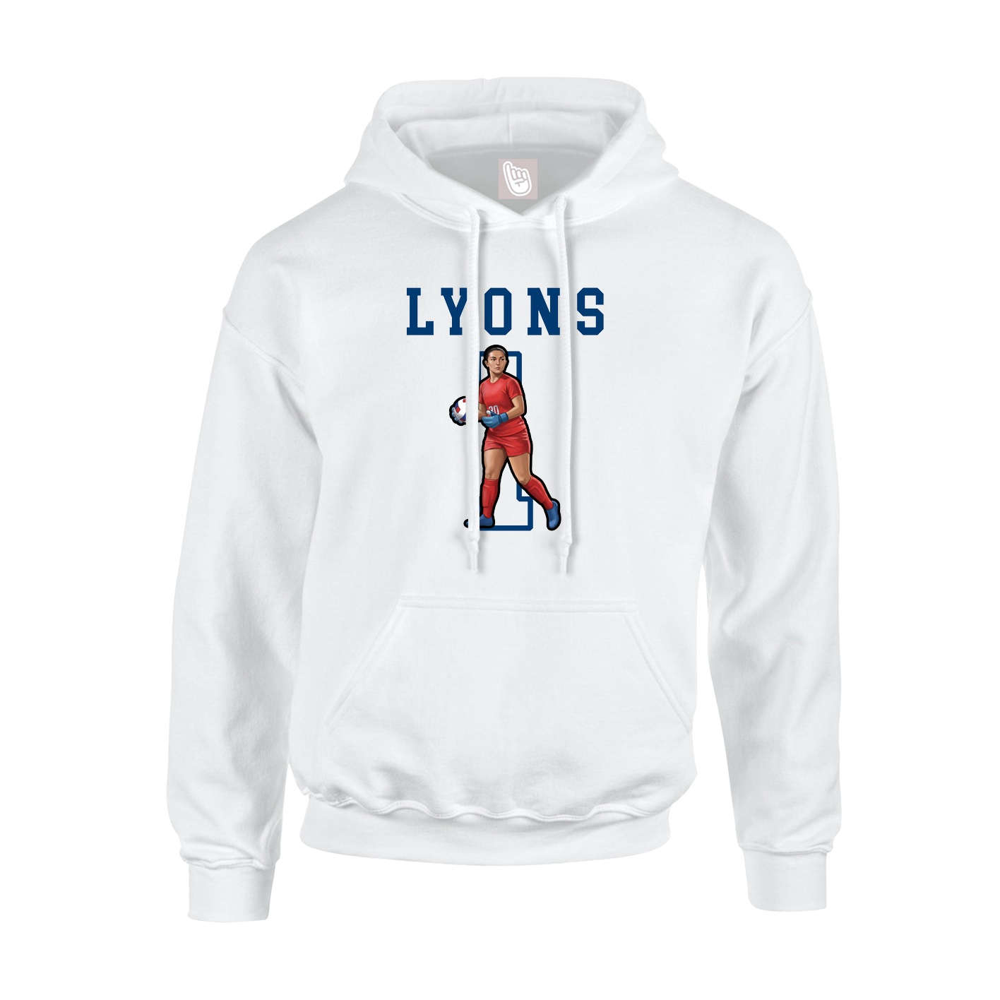Youth Hoodie — Shirsey in White