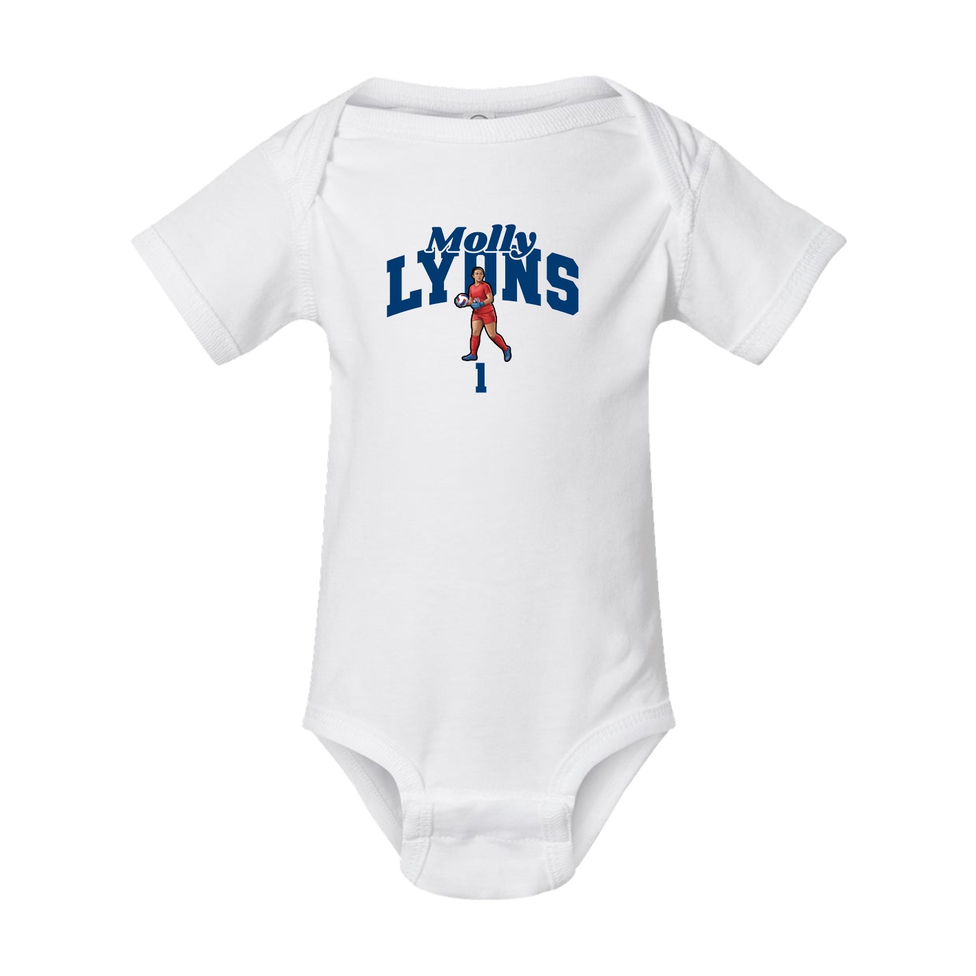 Baby Onesie — Signature Arch in White