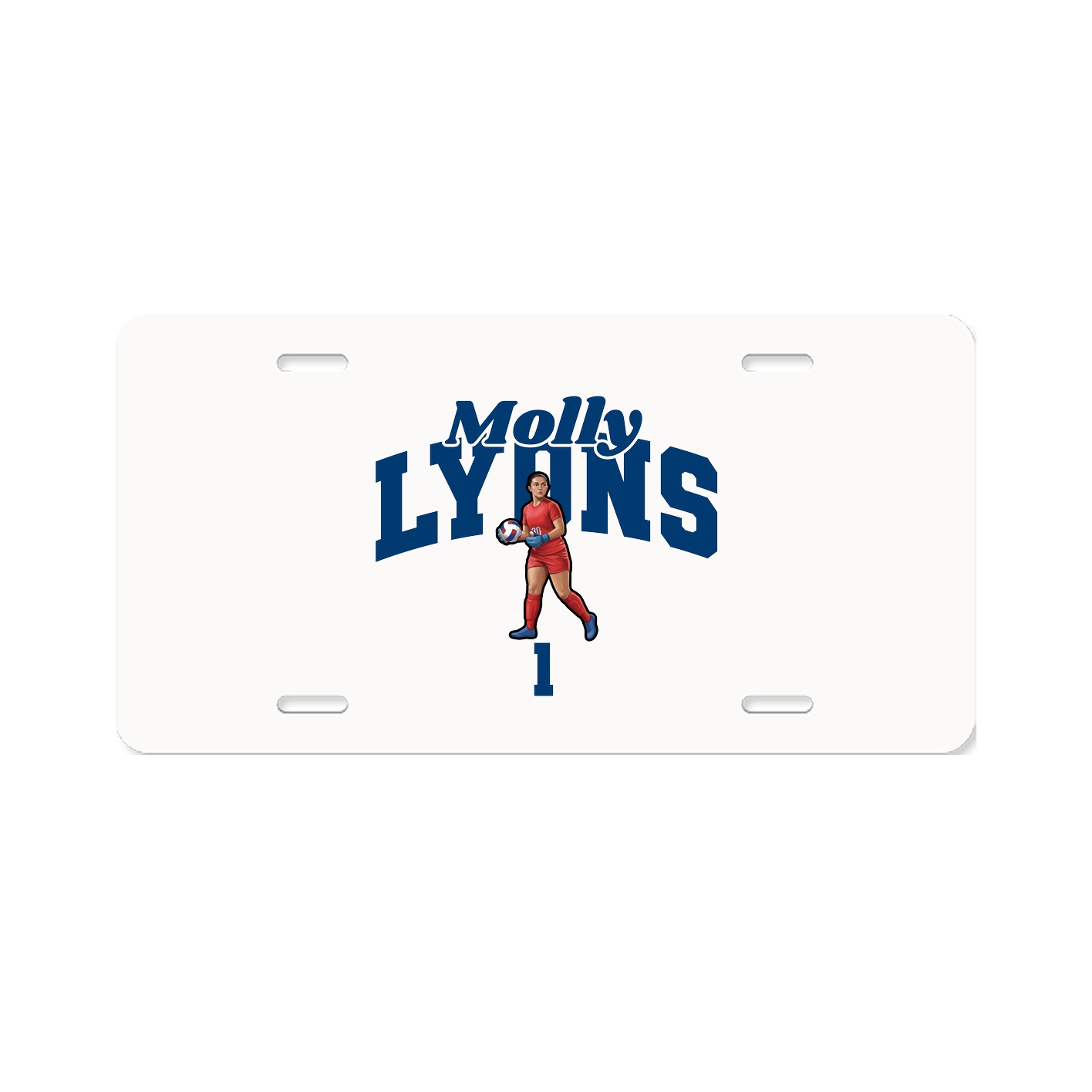 License Plate — Signature Arch in Classic