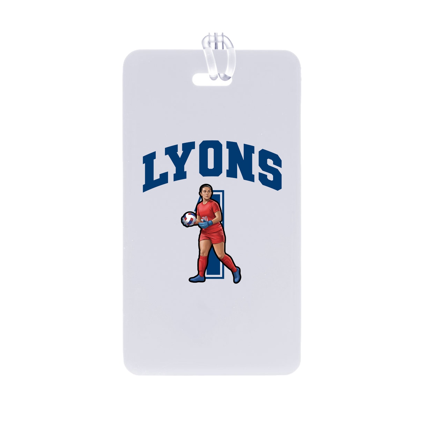 Bag Tag — Number in Classic