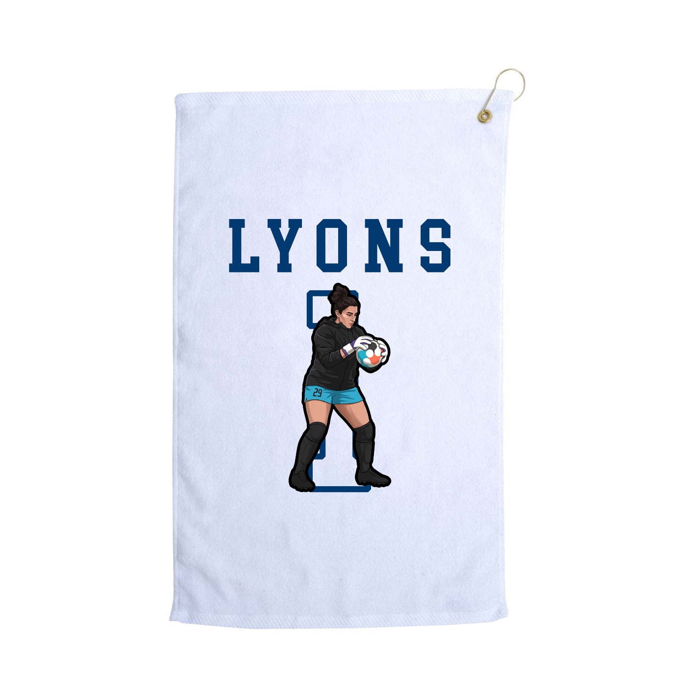 Golf Towel — Shirsey in White
