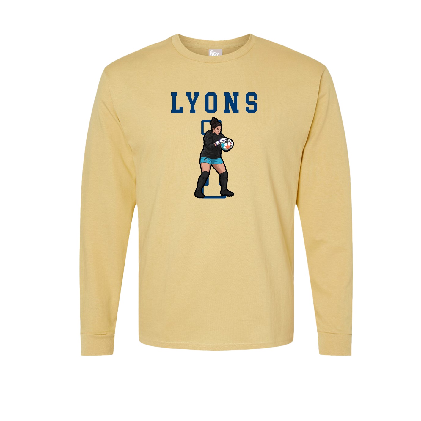 Long Sleeve Tee — Shirsey in Vegas Gold
