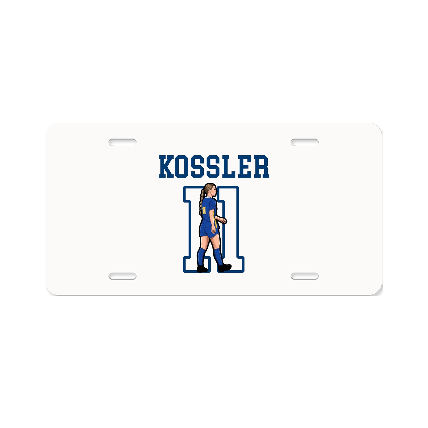 License Plate — Shirsey in Classic