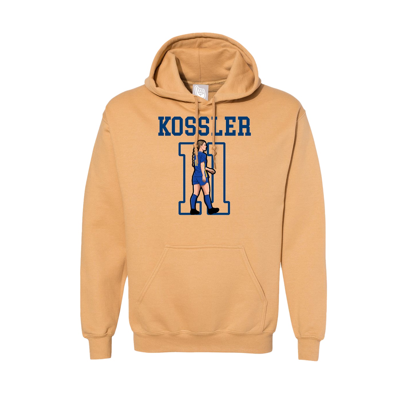 Hoodie — Shirsey in Vegas Gold