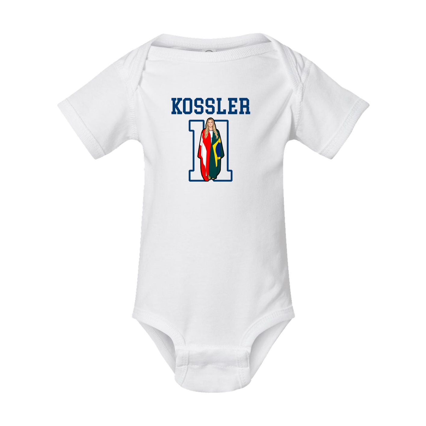 Baby Onesie — Shirsey in White