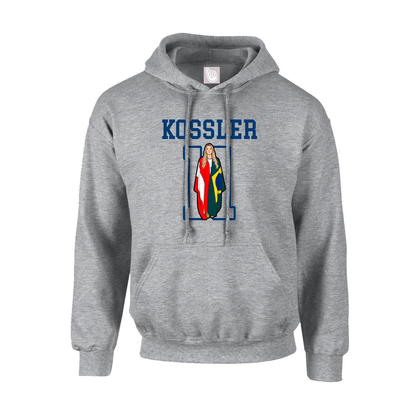 Youth Hoodie — Shirsey in Grey