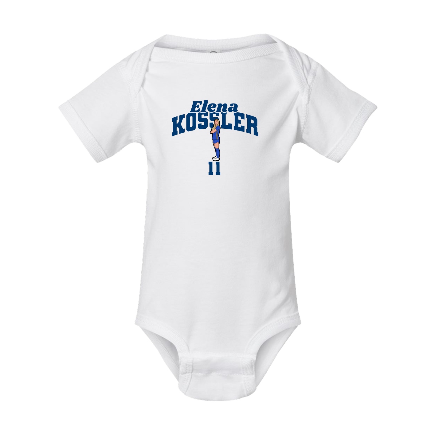 Baby Onesie — Signature Arch in White