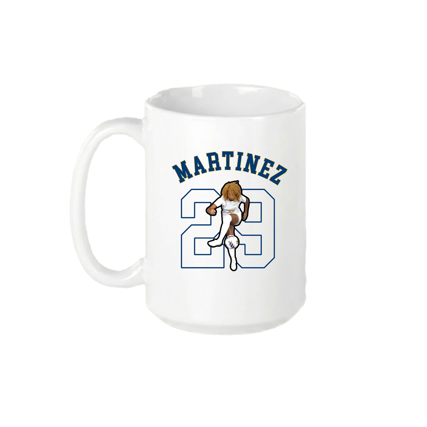 15oz Coffee Mug — Shirsey Arch in White
