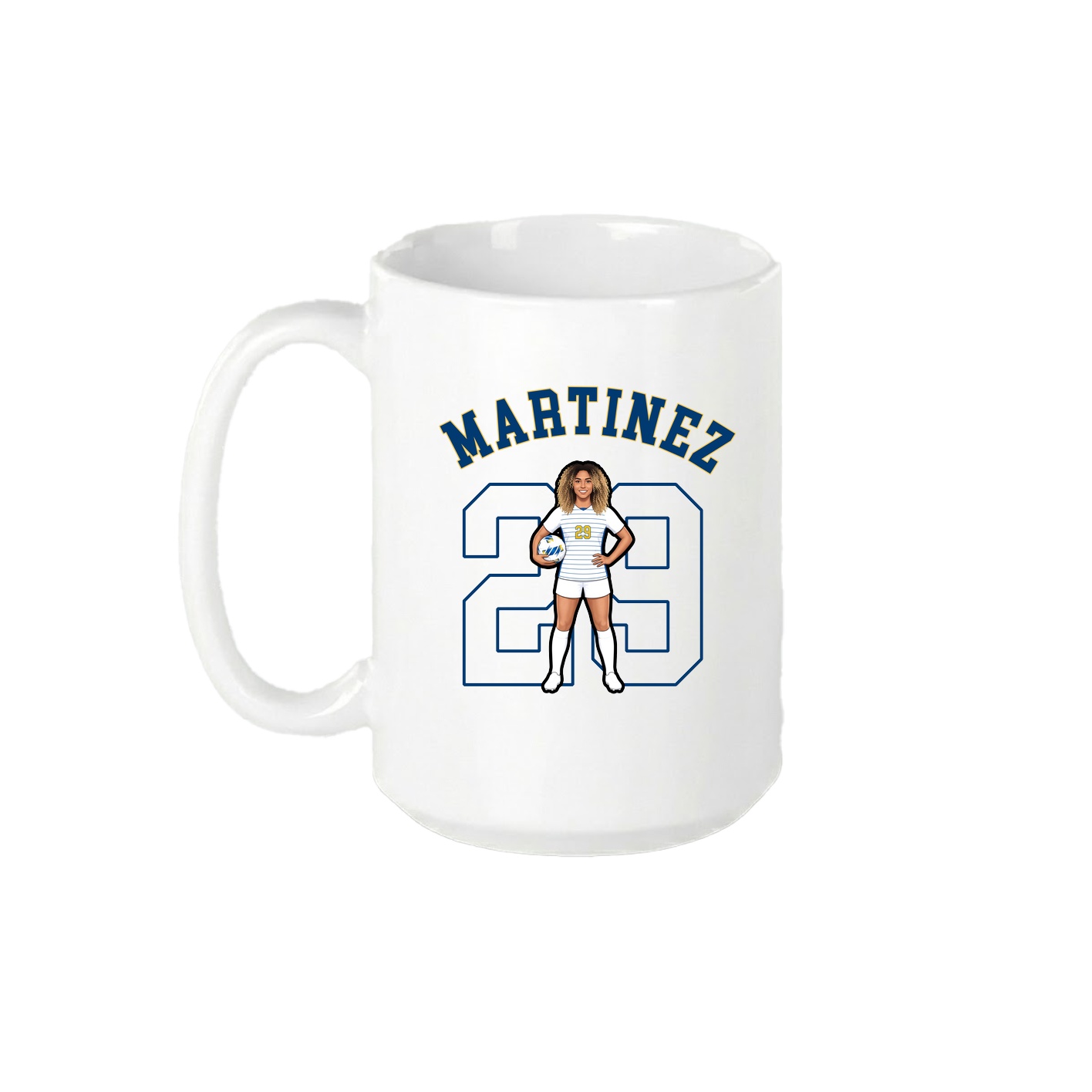 15oz Coffee Mug — Shirsey Arch in White