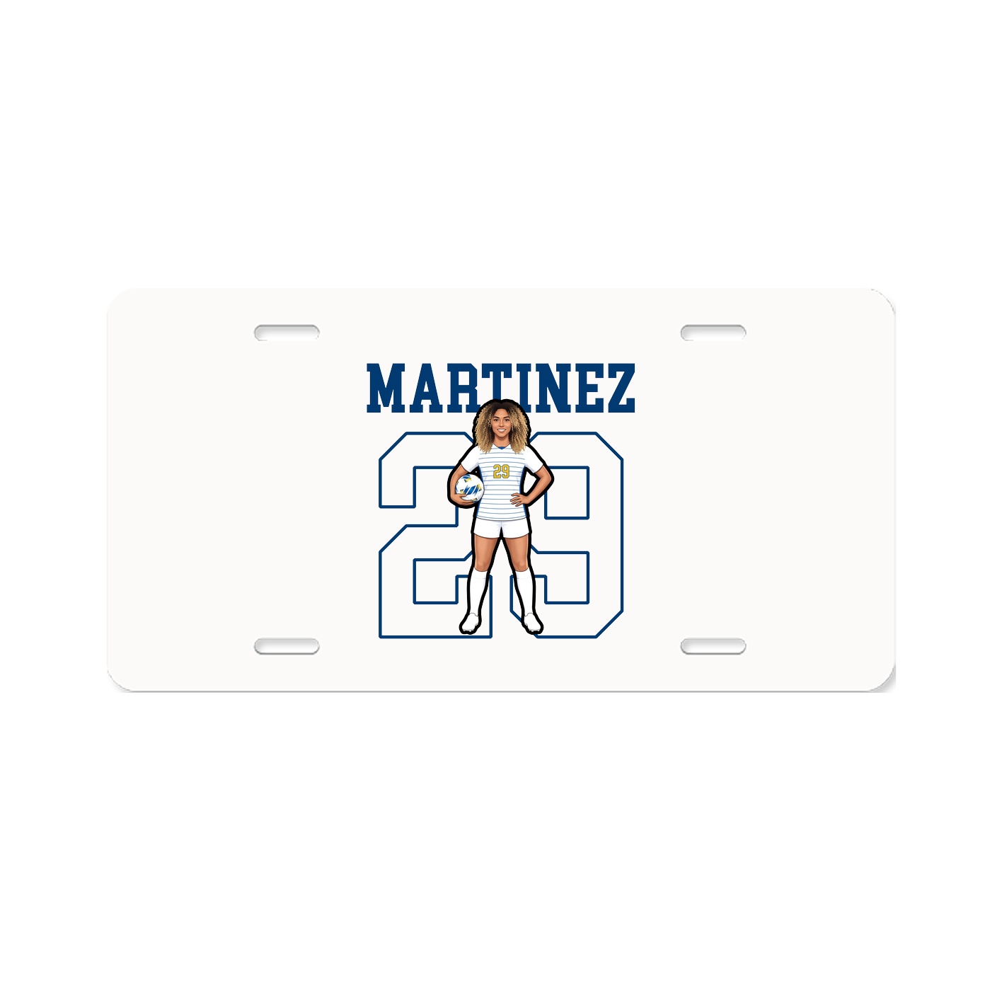 License Plate — Shirsey in Classic