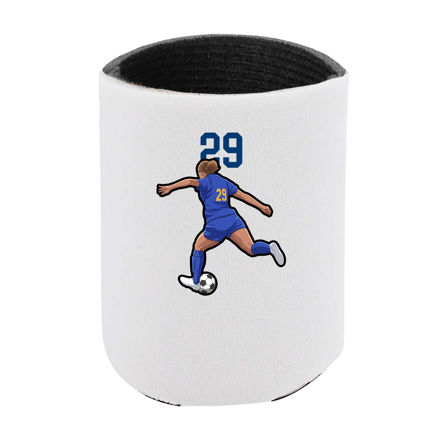 Can Holder — Number Top in White