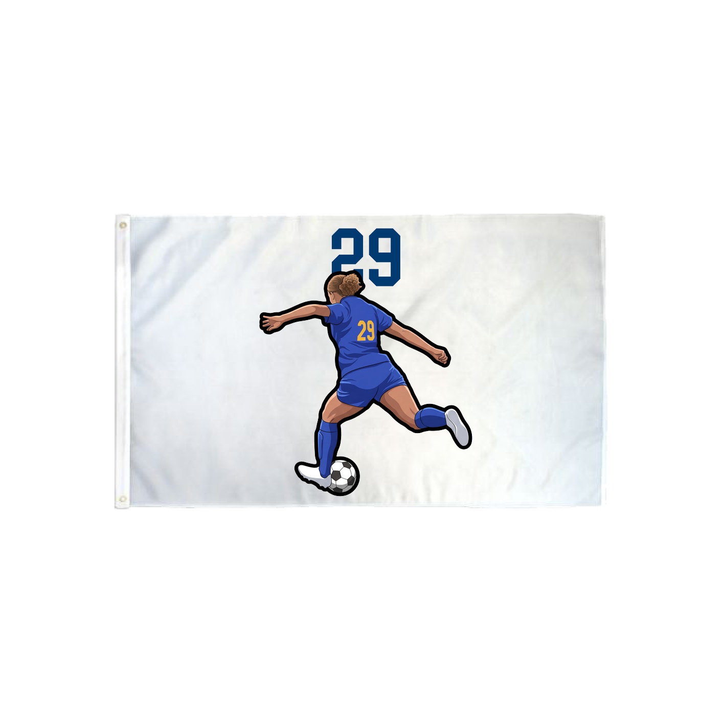 3x5 Flag — Number Top in Classic