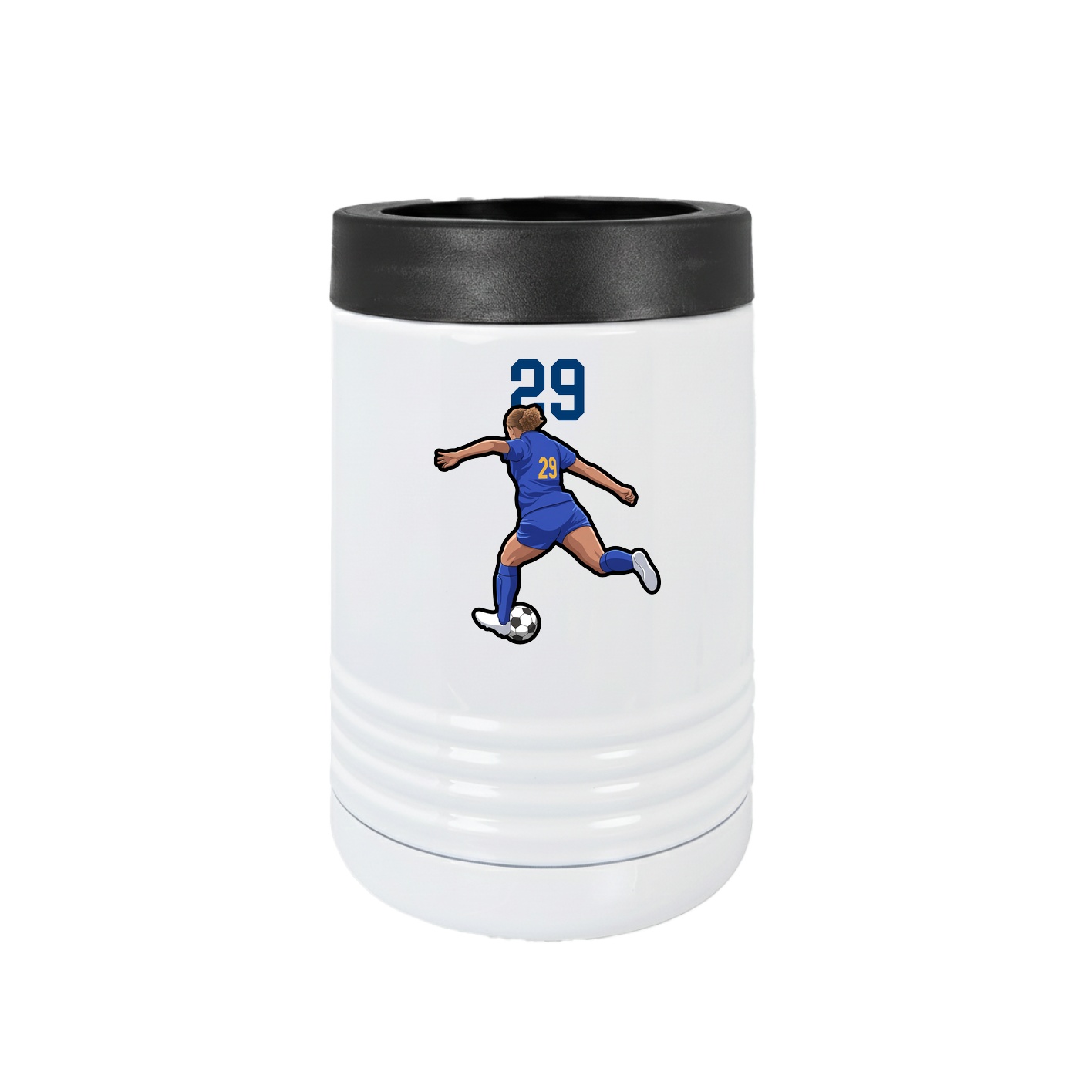 Beverage Holder — Number Top in White