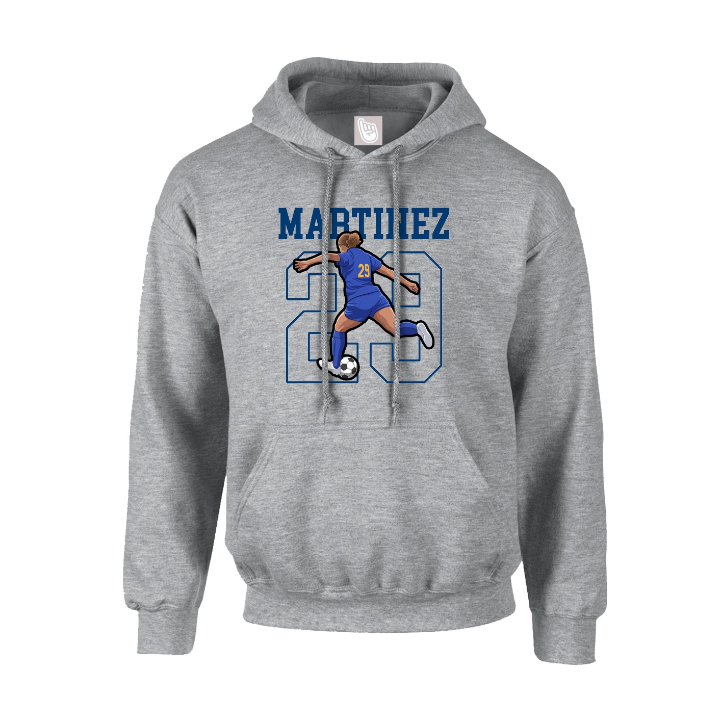 Hoodie — Shirsey in Grey