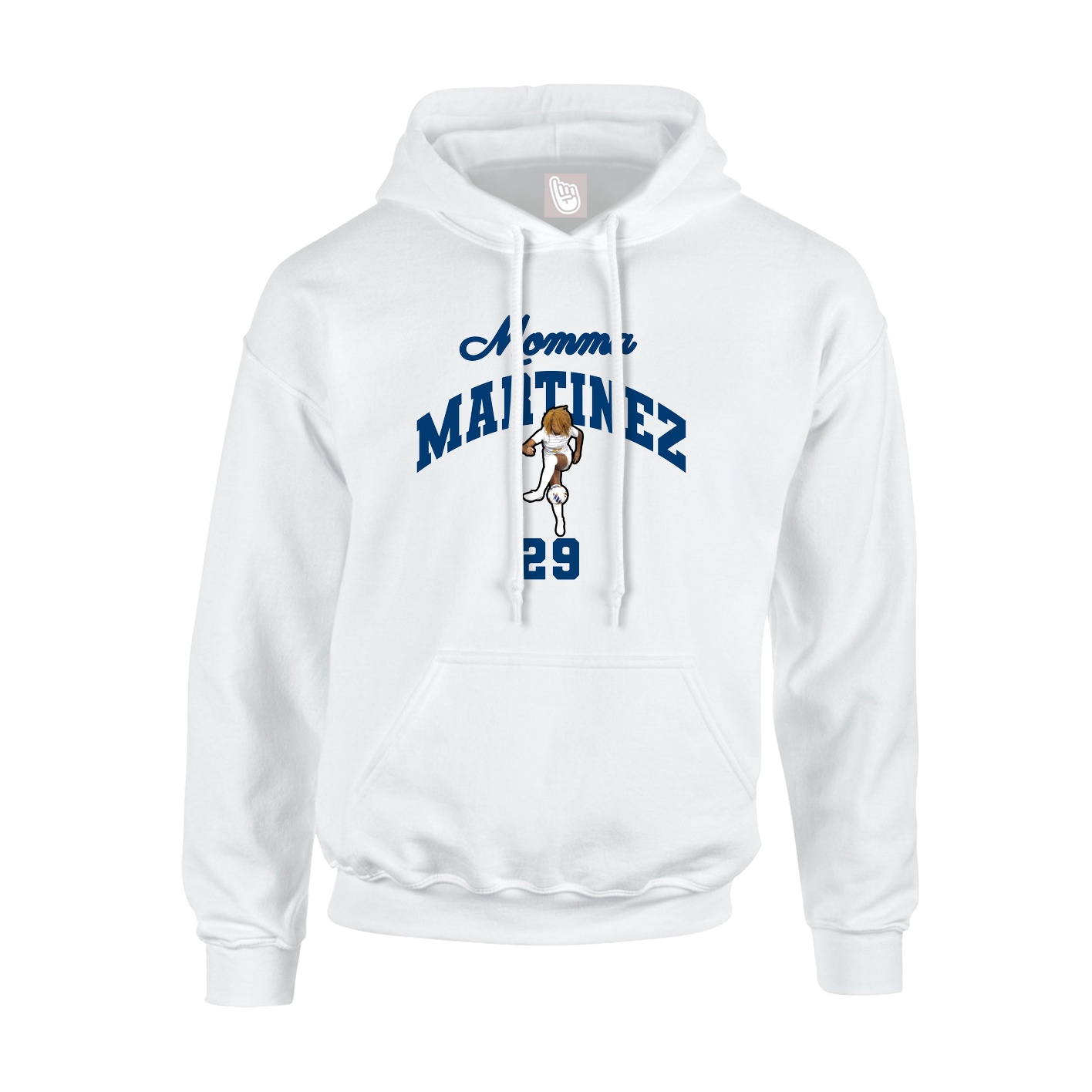 Youth Hoodie — Mothers Day Arch in White